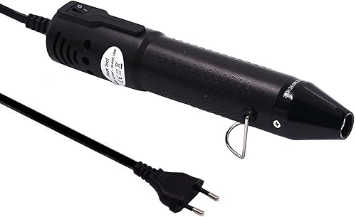 mofa Mini Heißluftpistole Elektrische 150W Mini Shrink Heat Tool Embossing Heat Tool Mini Heißluftfön DIY Werkzeug (Schwarz) - Cheap-Us