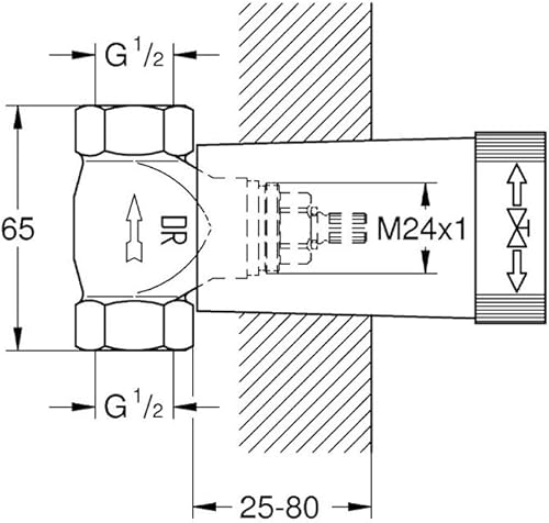 GROHE UP-Ventil-Unterteil 29800000 - Cheap-Us