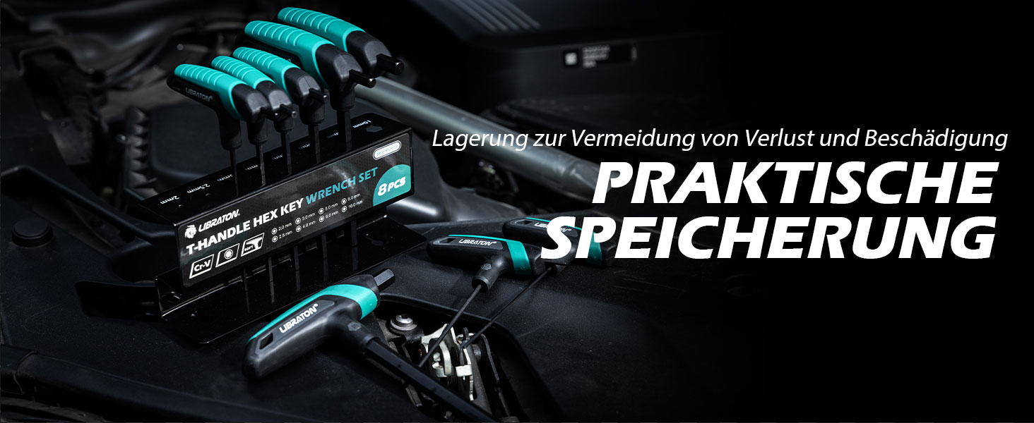 LIBRATON T-Griff Schlüssel-Satz