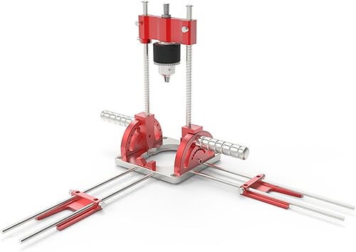 Bohrständer mit Bohrfutter,CEIEVER Bohrmaschinen-Ständer 0-60 Winkel einstellbare Bohrerführung Drehbarer elektrischer Bohrständer Aufsatz für Akku-Schrauber und Bohrmaschinen - Cheap-Us