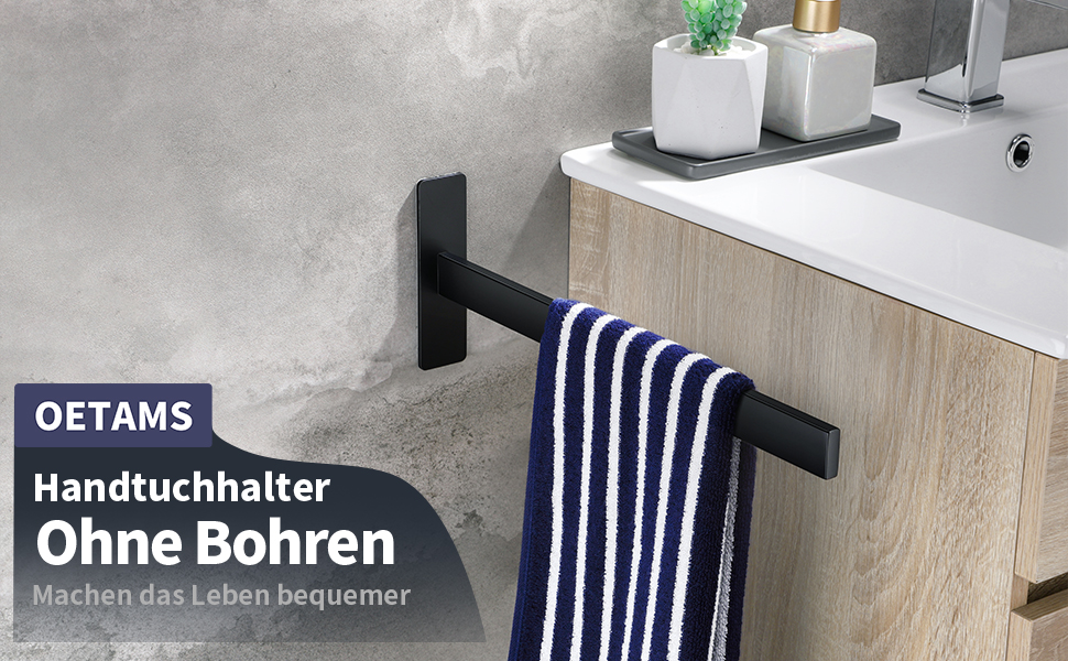 Handtuchhalter Ohne Bohren Selbstklebend Handtuchhalter Eckig Edelstahl