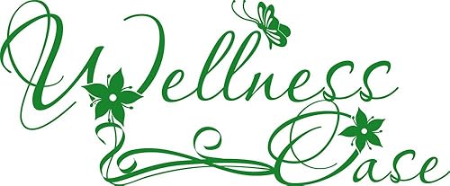 GRAZDesign Wandtattoo Bad Wellnessoase, Wandaufkleber Badezimmer Wand Aufkleber - 97x40cm / 070 schwarz - Cheap-Us