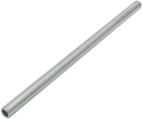 FE Gewinderohr M10x1 x 300mm verzinkt Lampenrohr Anschlussrohr Stahlrohr mit Rohr-Gewinde Feingewinde - Cheap-Us