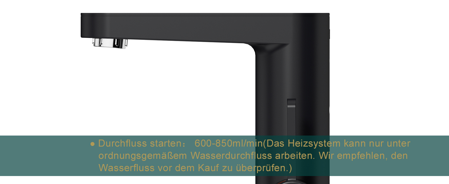 elektrischer wasserhahn