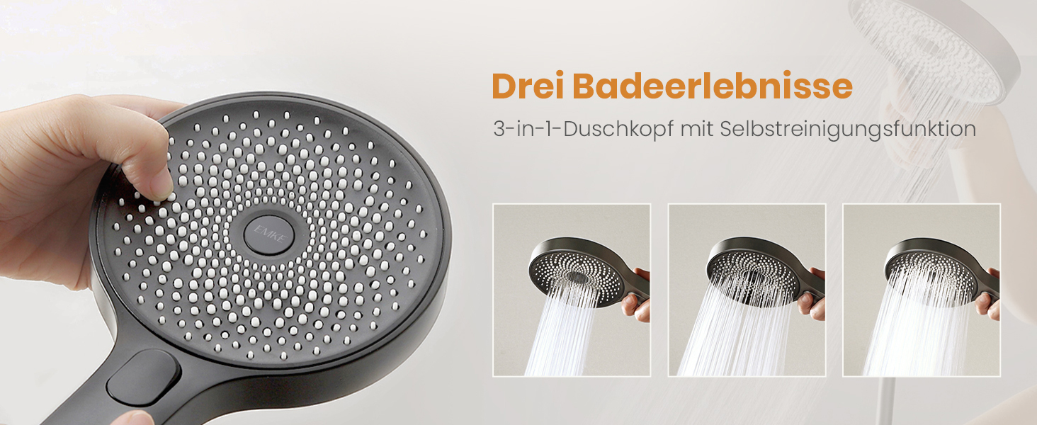 Duschset mit Thermostat