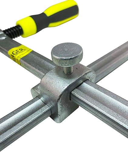 WELDINGER Schweißtisch Schraubzwinge pro 80x150 mm System 16 Zweikomponentengriff - Cheap-Us