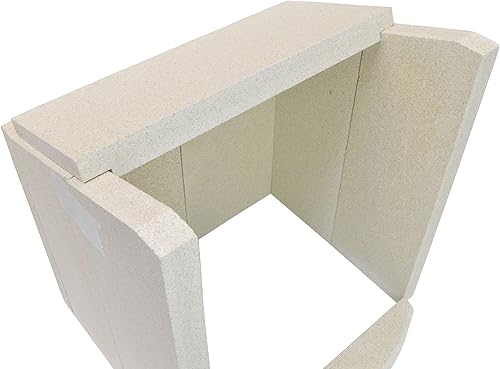 Feuerraumauskleidung A für Hark 57 Kaminöfen - Vermiculite - 8-teilig - Cheap-Us