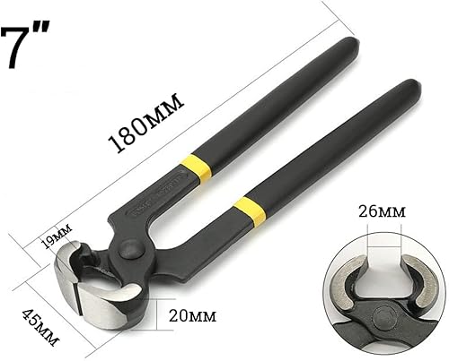 Nagelabzieher, Klammerentferner, Klaue, Tischlerwerkzeuge, Nagelentferner-Werkzeug, Klammerzieher, Götterzange, Nagelzieher, Nagelabzieher, Kartenzieher für lange Nägel - Cheap-Us