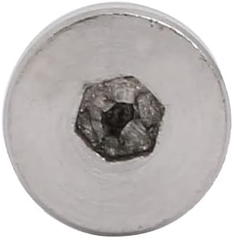 sourcing map 5Stk. 304 Edelstahl Innensechskant Schulter Bolzen 6mm Dmr. 6mm Länge M5 Gewinde de - Cheap-Us