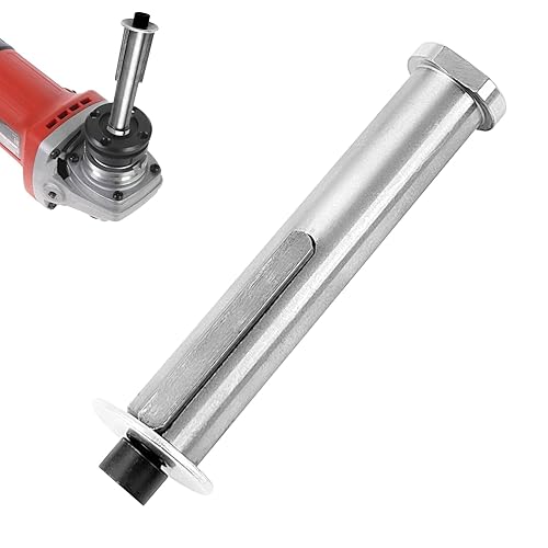 M14 Gewinde Satinierwalze, Robust und Langlebig, Leicht zu Zerlegen, Satinierwalze, Breites Anwendungsspektrum, Spanndorn Adapter, für Winkelschleifer, Walzenschleifmaschine (Silber) - Cheap-Us