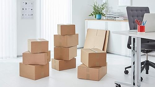 tesapack 64014 im 12er Pack - Geräuscharmes Paketklebeband zum Verpacken von Paketen und Versandschachteln - braun - 12 Rollen je 66 m - Cheap-Us