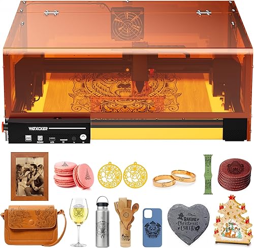 Laser Graviermaschine, L2 MAX 10W Beiliegender Lasergravur Maschine, CNC Graviermaschine Hochpräzise Laser Cutter, Gravieren und Schneiden Holz Metall Glas Geeignet für Anfänger - Cheap-Us