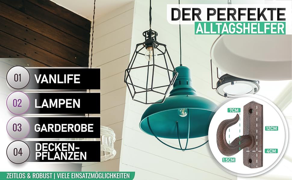 Gusseisenhaken Bild-5