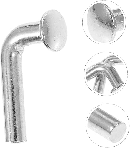 BUGUUYO 50 stücke Heavy Duty J Bolzen Palette Rack Pin 8mm Universal Drop Pin Flache Kopf Niet - Cheap-Us