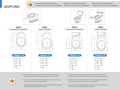 LEEVENTUS Elektronisches Bidet - J430, Standard Version, mit seitlichem Bedienelement & selbstleerender Wassertank-Technologie, energiesparender Dusch WC Aufsatz aus Korea - Cheap-Us