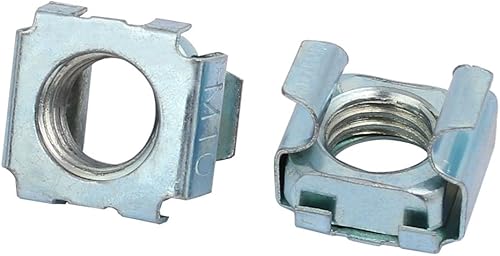 sourcing map 20 STK. Käfigmutter M10 Kohlenstoffstahl für Regalschrank Vierkantmutter DE de - Cheap-Us