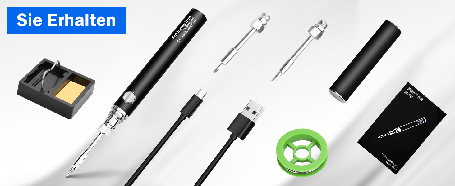 Kabelloses Lötkolben Set
