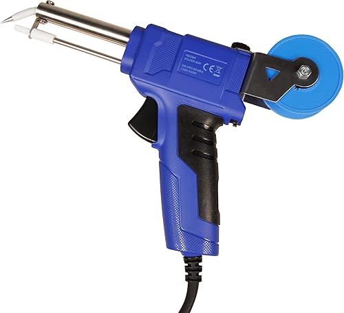 MC POWER Lötpistole | LP-55 | Lötgerät mit Zinnzufuhr, 30/60W einstellbar, schneller Aufheizprozess, ergonomischer Griff, ideal für Elektronik, Modellbau - Cheap-Us
