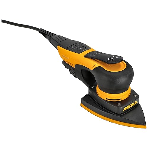 Mirka DEOS II 663 Deltaschleifer 300 W Dreieckschleifer vibrationsarmer Schwingschleifer für staubfreies Schleifen von Holz, Trockenbau & Metall mit Klett-Schleifpapier, MID6634044 - Cheap-Us