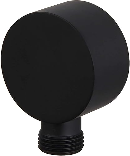 Schwarze Brausen und Duschsysteme Wandanschlussbogen Massiver Messing Wandhalter Ellbogen Wandmontage Eckventil verdeckt - Cheap-Us