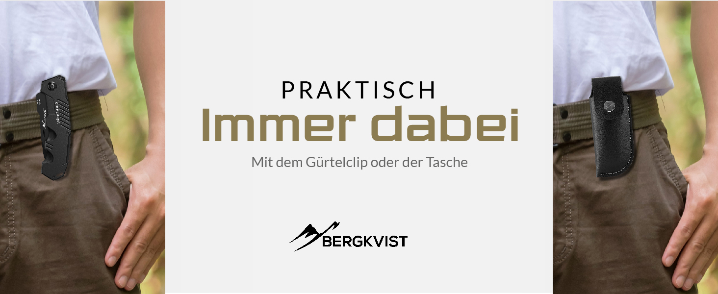 BERGKVIST k10 messer klappmesser zweihandmesser taschenmesser outdoor survival gürtelmesser jagd