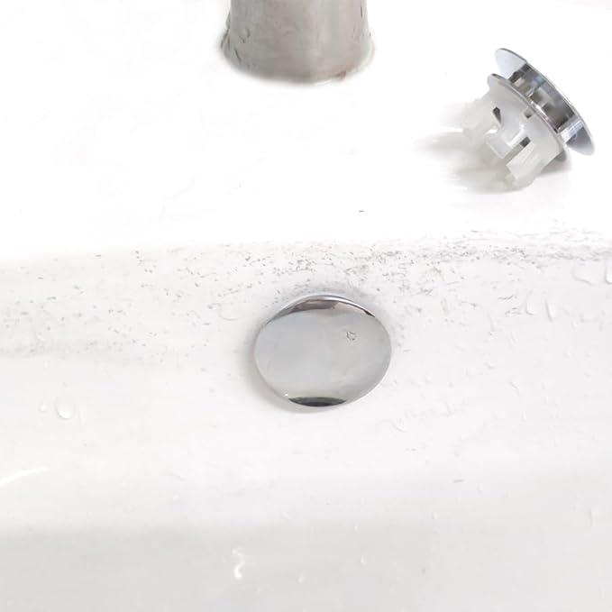 Hayaww 3 Pcs Runde üBerlauf Abdeckung, Waschbecken üBerlauf Ring Sink Overflow Ring Waschbecken üBerlauf Abdeckung SpüLbecken üBerlauf Abdeckung, 22-24 mm, FüR Badezimmer KüChe Waschbecken Loch - Cheap-Us