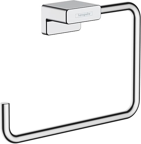 hansgrohe Handtuchring AddStoris, Handtuchhalter, Chrom - Cheap-Us