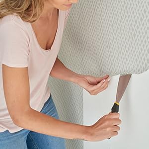 komplett, Tapeten, Papiererhaken, Abisoliermesser, Set, Koralle, Werkzeug, Korallenwerkzeuge