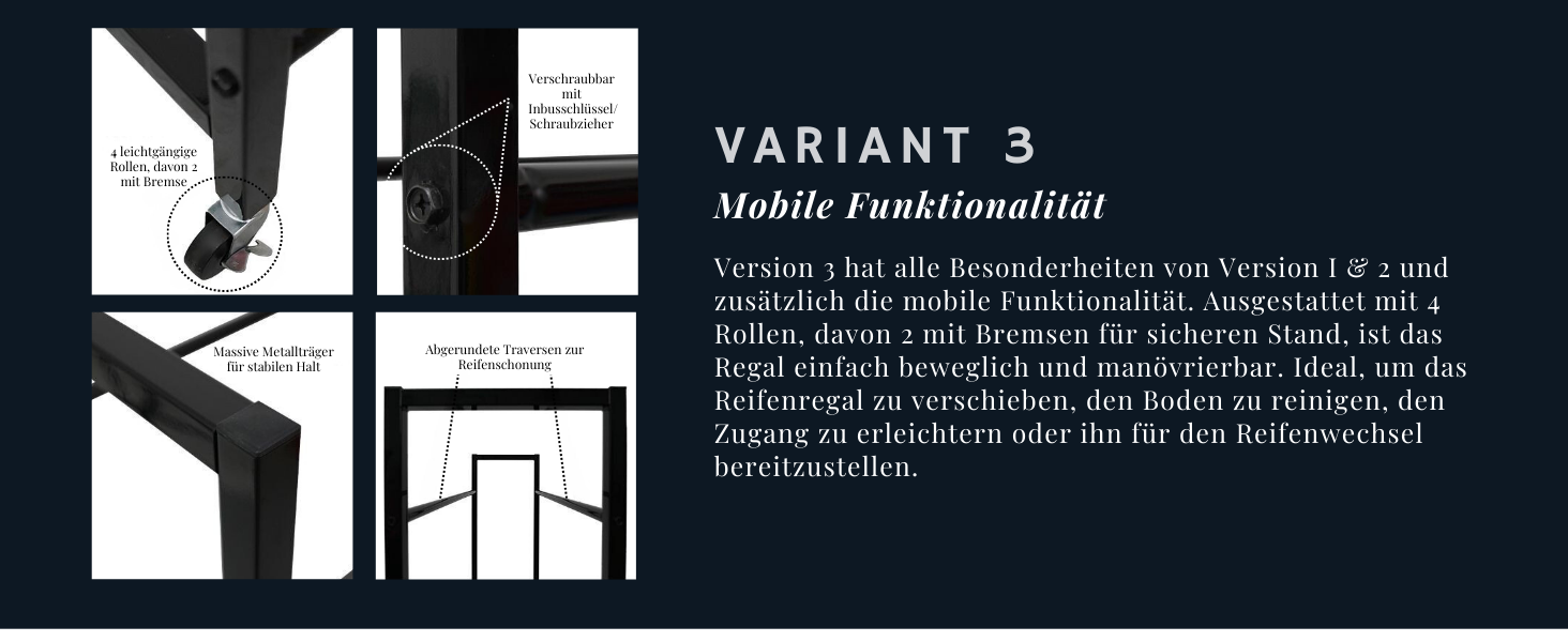 Reifenregal Carrero von Proregal