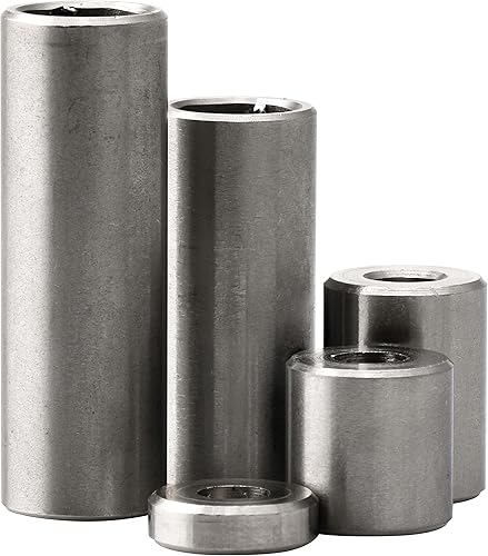 FASTON Distanzhülse für M8 aus Edelstahl A2 - ohne Innengewinde - 12x9x10 (2 Stück) Abstandshülsen Distanzscheibe Abstandhalter rostfrei - Cheap-Us