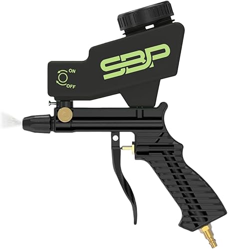 SandBlastPro Sandstrahlpistole, Sandstrahlgerät, Sandstrahlpistole Keramikdüse, Sandstrahl Sand, Druckluft Sandstrahler Sandstrahlgeräte, Kompressor Druckluftpistole, Sandstrahlen Sandstrahlmittel - Cheap-Us