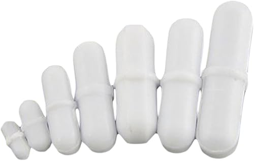 7St PTFE Magnetrührstäbchen Rührfische Labor Magnetic Stirrer Mixer Stir Bar - Cheap-Us