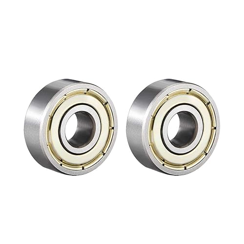 sourcing map 2 Stück Rillenkugellager 6200Z Doppelschild 10mmx30mmx9mm Kugellager Kohlenstoffstahl - Cheap-Us