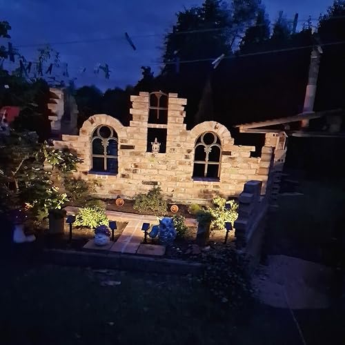 Stallfenster Eisenfenster Scheunenfenster Eisen Fenster 46 x 74cm im Antik-Stil Rost Gartenmauer - Cheap-Us