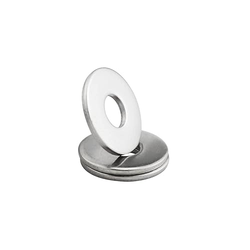 Unterlegscheiben M8 Große, MeHurr 20 Stück Beilagscheiben Edelstahl A2 V2A 304, Karosseriescheiben Unterlegscheibe M8 x 20mm, Metallscheiben für Schrauben & Muttern & Gewindestange - Cheap-Us