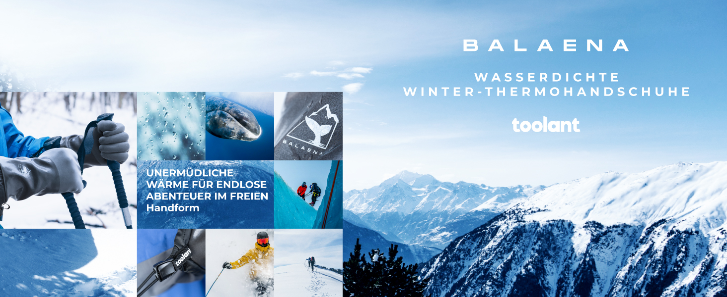 wasserdichte Winterhandschuhe