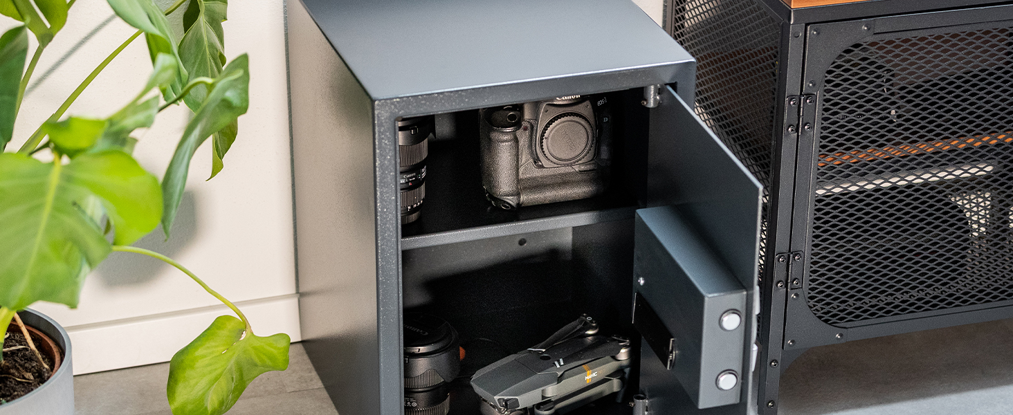 Möbeltresor mit Elektronikschloss von HMF