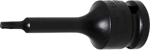 BGS 5480-T25 | Kraft-Bit-Einsatz | Länge 75 mm | 12,5 mm (1/2') | T-Profil (für Torx) T25 - Cheap-Us