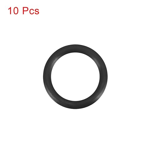 sourcing map 10 Stück O Ring Dichtung 14 mm x 18 mm x 2 mm Metrische Nitrilkautschuk Dichtungsringe Gummidichtungen für Sahnespender Pumpe Schnellkupplung Umfülladapter - Cheap-Us
