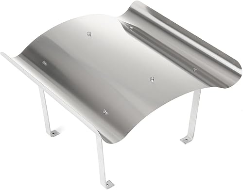 STERR Schornsteinabdeckung 70 x 100 cm - Edelstahl Kaminabdeckung - Schornstein, Edelstahl Schornstein - Schornstein Bausatz, Regenhaube Schornstein, Schornsteinaufsatz - RCP70100 - Cheap-Us