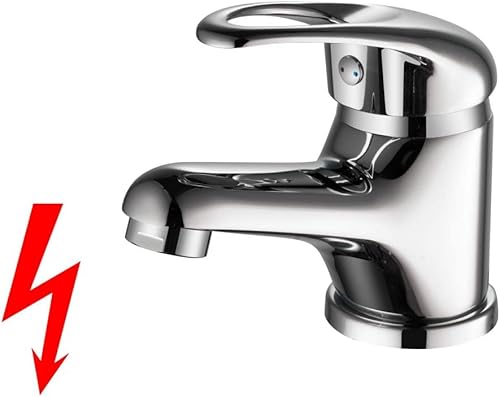 Niederdruck Waschtischarmatur Tuganna® Einhebel Bad Armatur Chrom 2406111 - Cheap-Us