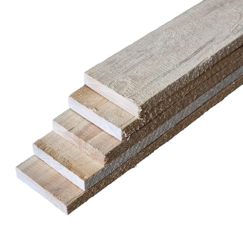 MyTimber® Holzlbretter als Bauholz Dachlatten | Holz zum selber bauen | 12 x 2,3cm| 2m lang | Auf dem Bau als Schalungsbrett | Konstruktionsholz für dein DIY-Projekt (5 Stück) - Cheap-Us