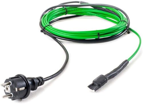 Frostschutzheizkabel Rohrbegleitheizung Eis-Stop-Heizkabel FHK mit Thermostat 10 W/m (14 m) - Cheap-Us