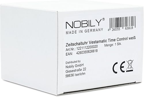 Vestamatic Rolladenzeitschaltuhr mit Vestamatic Time-Control-Funktion, weiß - Cheap-Us