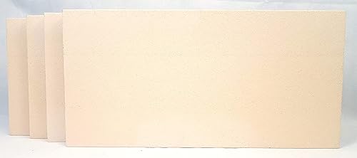 hs kamine Schamotte 40x30x2 cm Schamotteplatte (1) - Cheap-Us