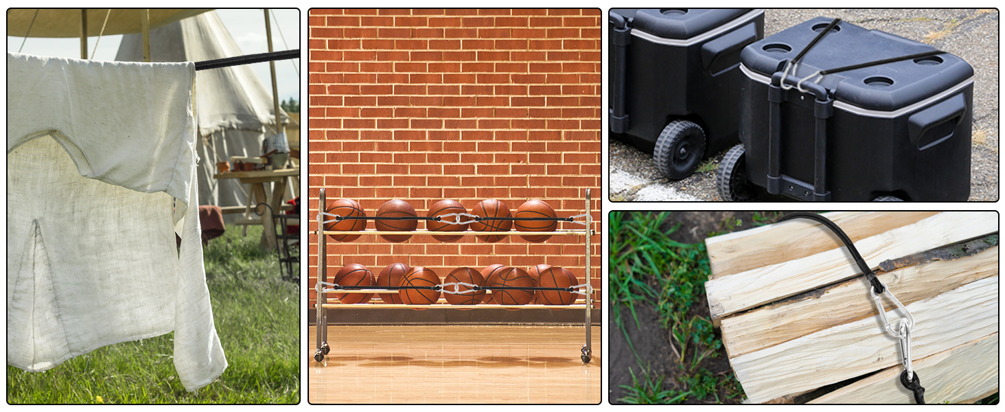 spanngummi mit karabiner