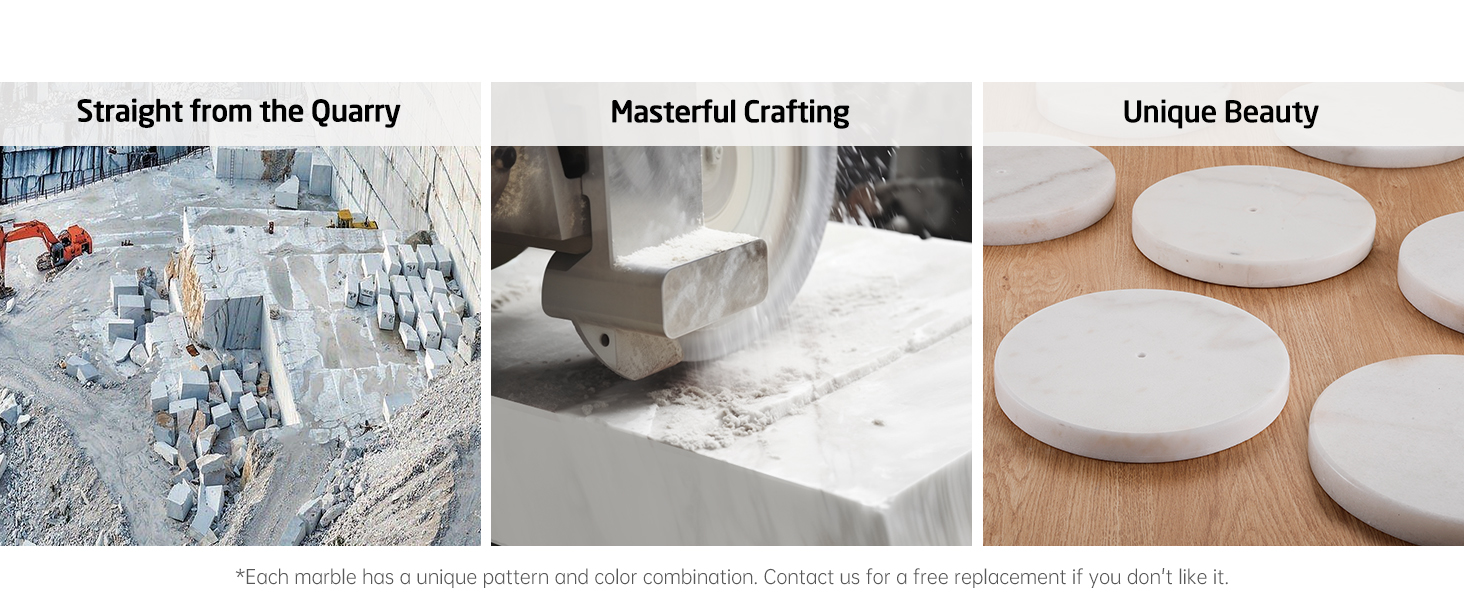 Echter natürlicher Marmor