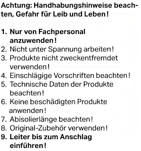 WAGO Klemme (150 Stück) Set Sortiment 221-412 | 221-413 | 221-415 | 2273-202 | 2273-203 | 2273-204 | 2273-205 | 2273-208 | Verbindungsklemme | inkl. praktischem Sortimentskasten - Cheap-Us