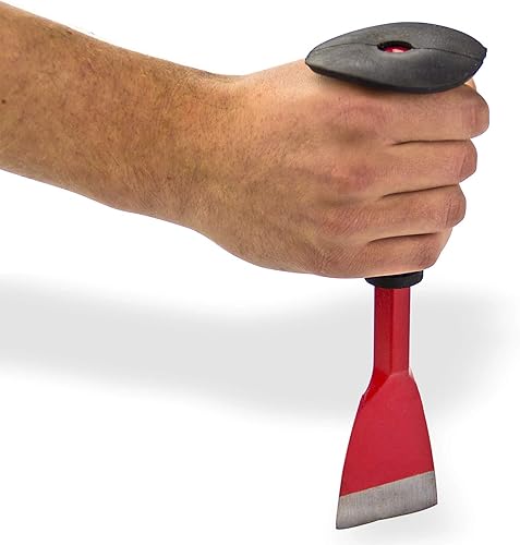 Handmeißel Meißelset Flachmeißel Spitzmeißel Meißel Set 3-tlg. mit Handschutz - Cheap-Us