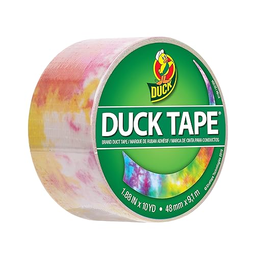 Duck Tape Batikmuster zum Reparieren, Basteln, Personalisieren, Dekorieren und Ausbilden, 48 mm x 9,1 m - Cheap-Us